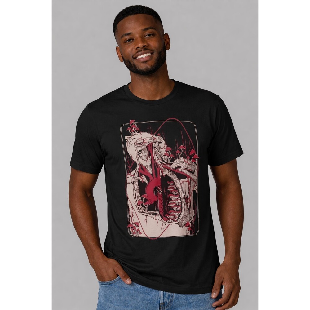 Threadless Need For Fungicide Graphic T-Shirt Adult Large Spencer’s B7 Excellent